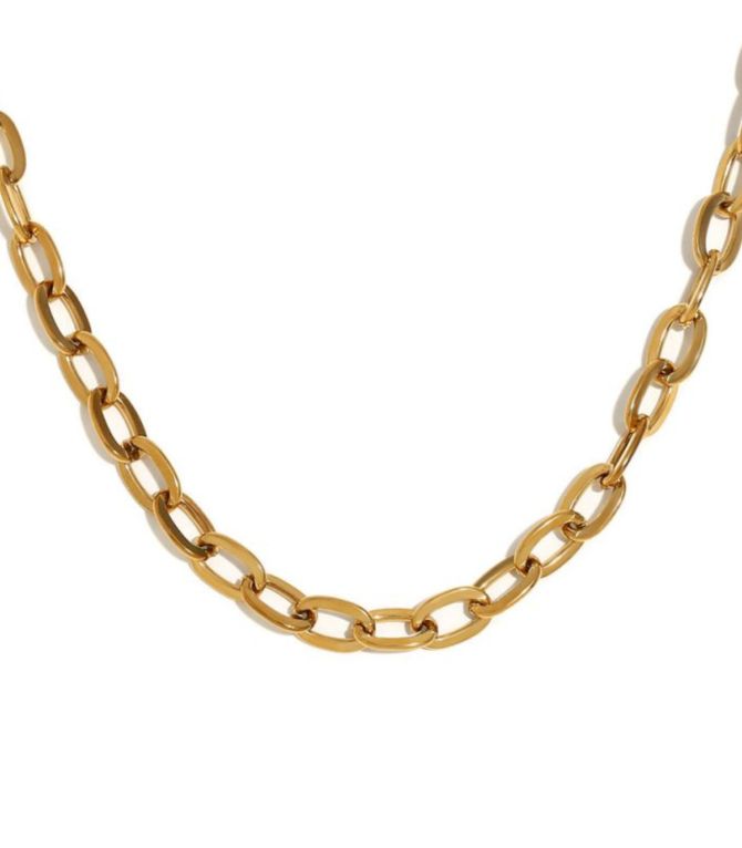 Collar cadena simple