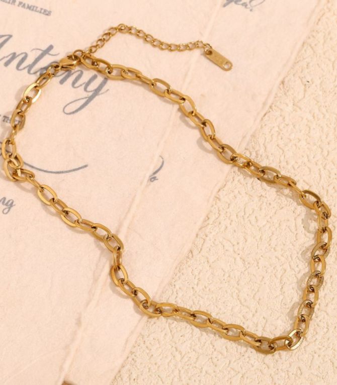 Collar cadena simple
