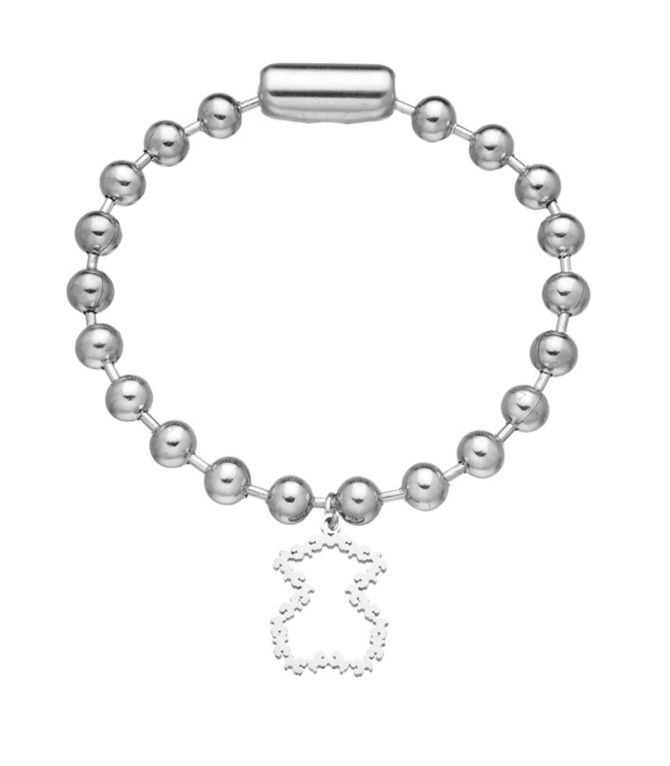 Brazalete oso plata