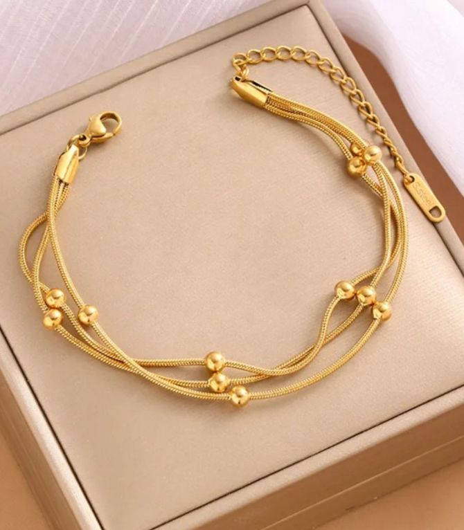 Brazalete bead multilayer