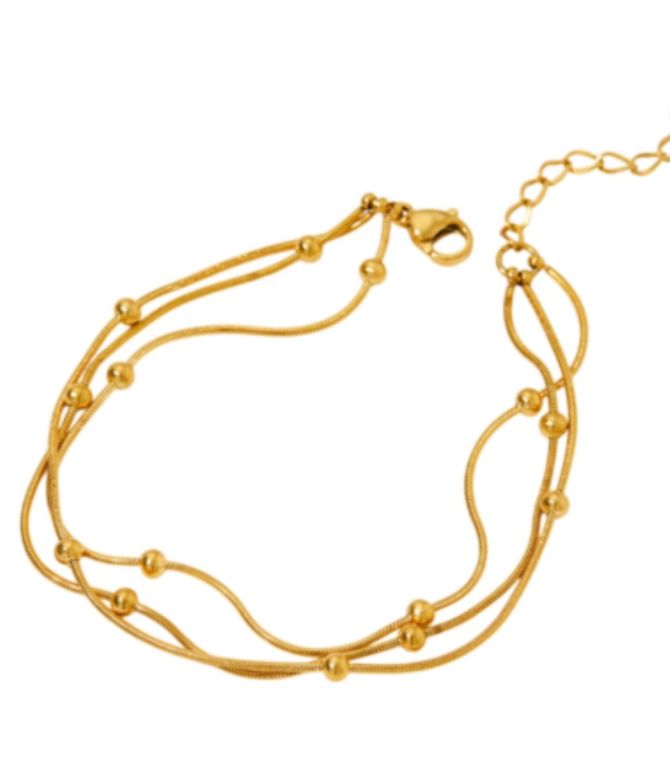 Brazalete bead multilayer