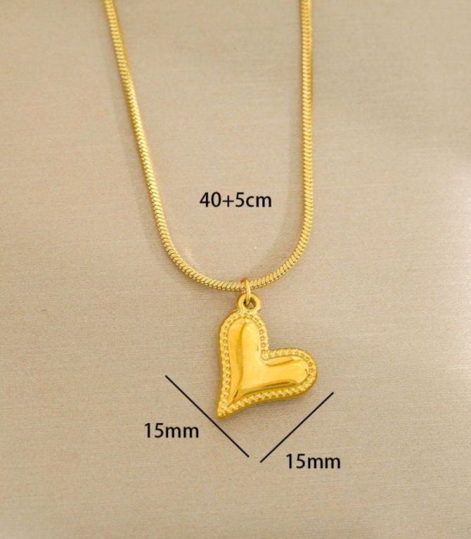 Collar love oval