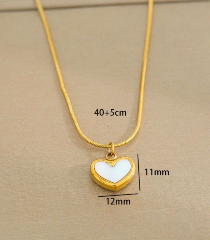 Collar love white