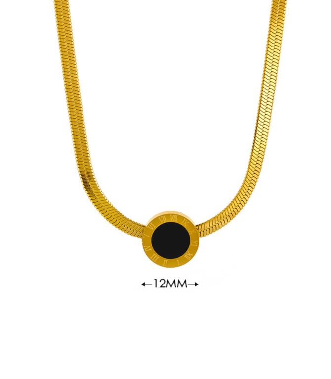 Collar negro romano