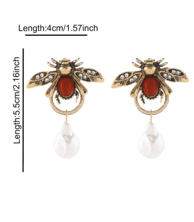Aretes abeja