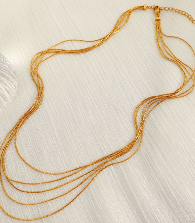 Collar multilauer snake