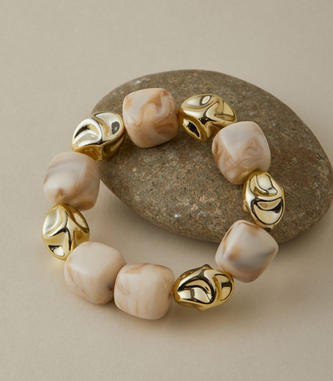 Brazalete beige