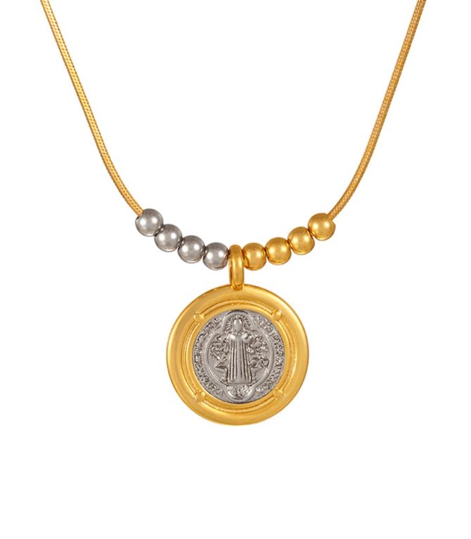 Collar bicolor san benito