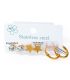 Aretes set argollas y estrellas