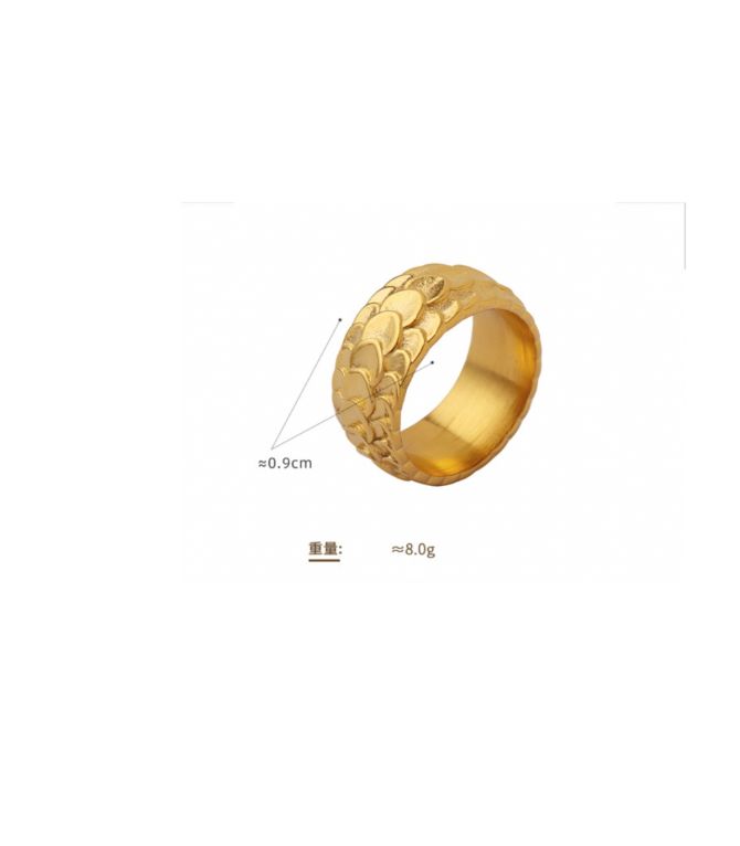Anillo dorado fish scale 7