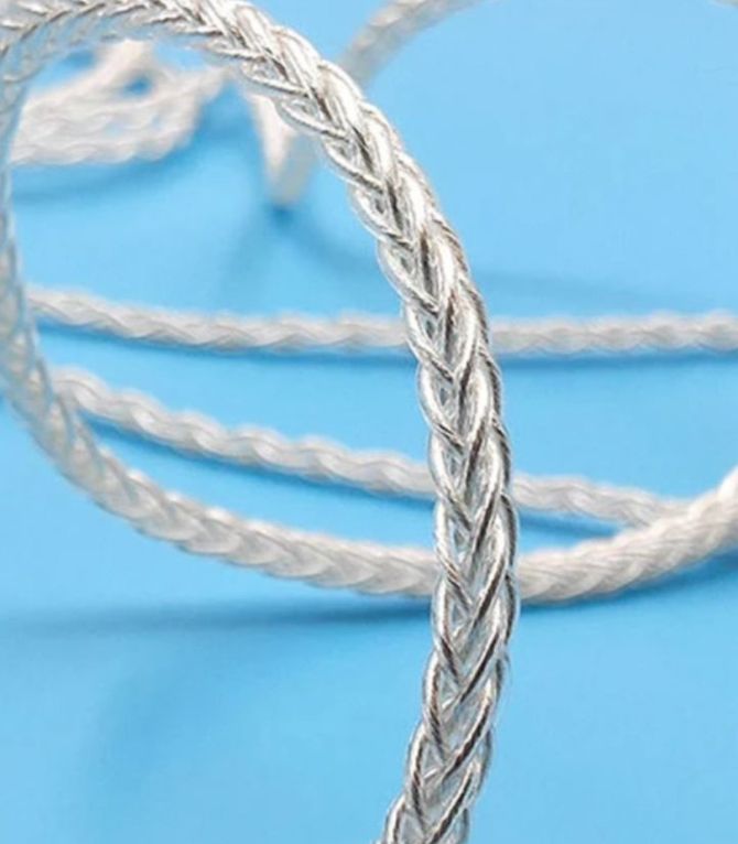 Tobillera silver twist