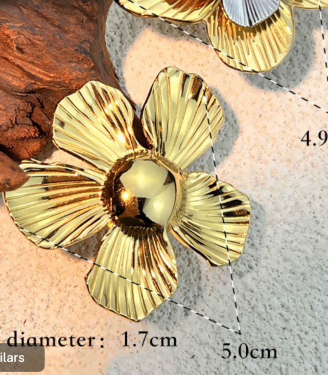 Anillo maxi flor