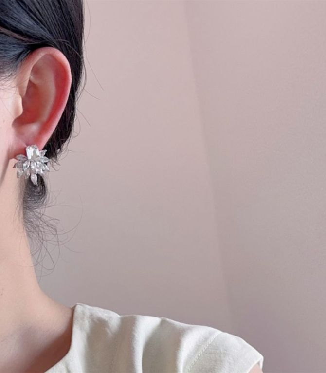 Aretes diamond leaf