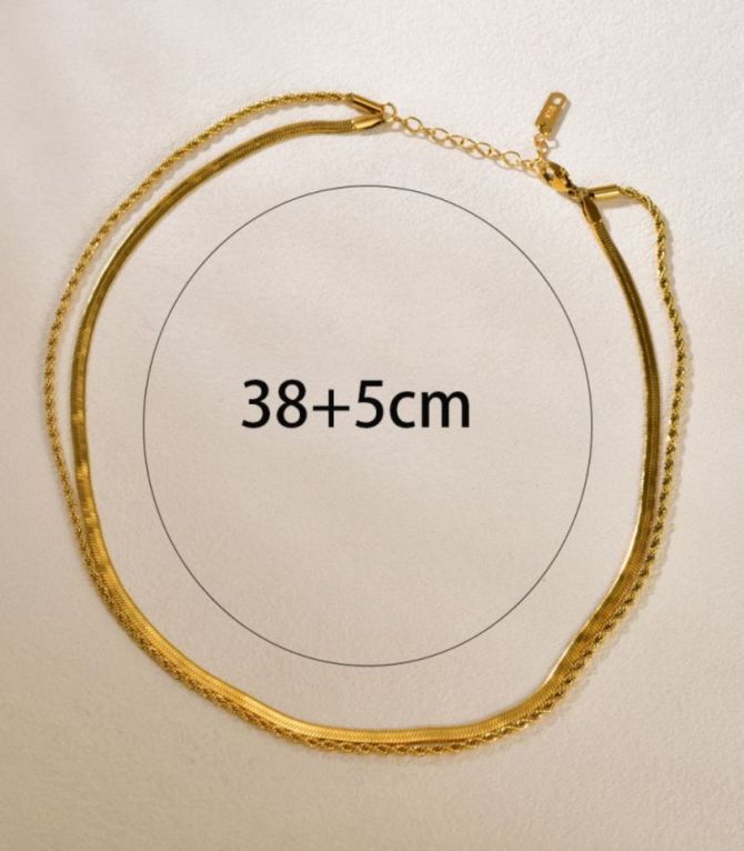 Collar snake bone doble