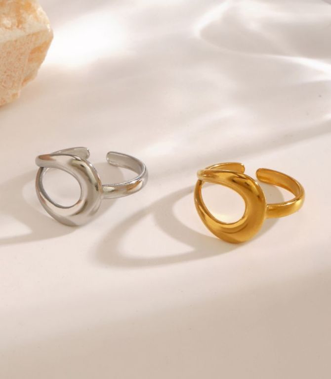 Anillos silver hollow