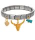 Brazalete silver charms cowboy