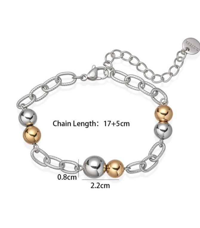 Brazalete bicolor ball