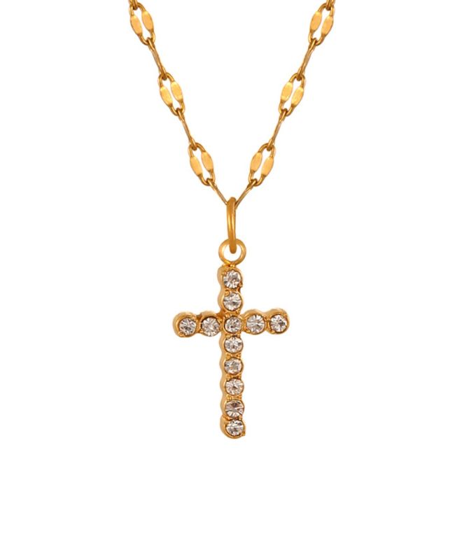 Collar zirconium cross