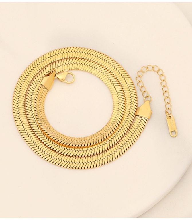 Collar chain snake 3mm