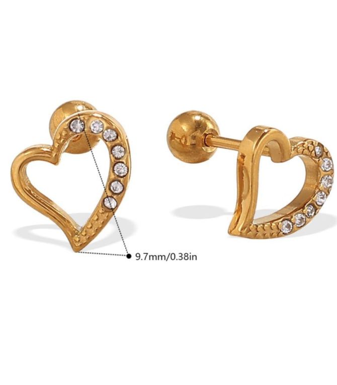 Aretes diamond love