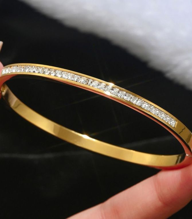 Brazalete diamond round