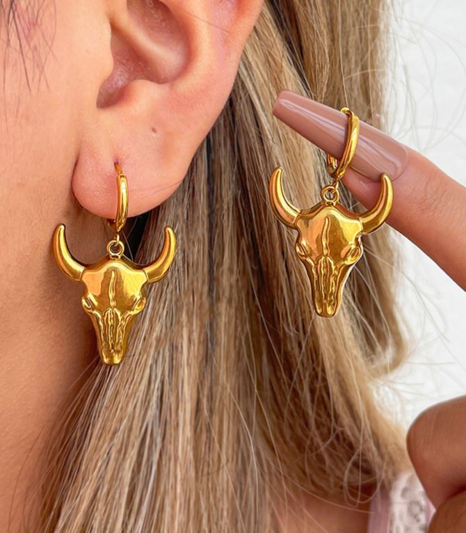 Aretes bull head