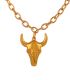 Collar cabeza de toro