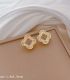 Aretes diamond clover