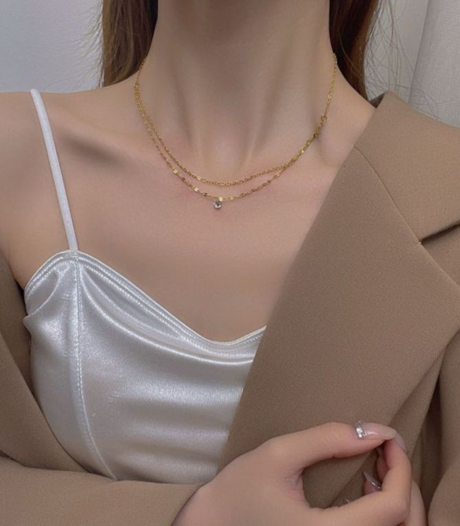Collar doble layer