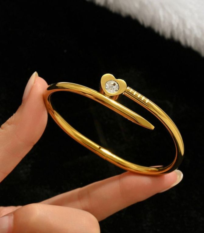 Brazalete diamond heart 1