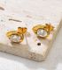 Aretes diamond oval