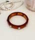 Brazalete amber with diamonds