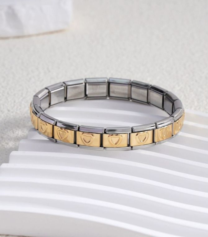 Brazalete italiano heart
