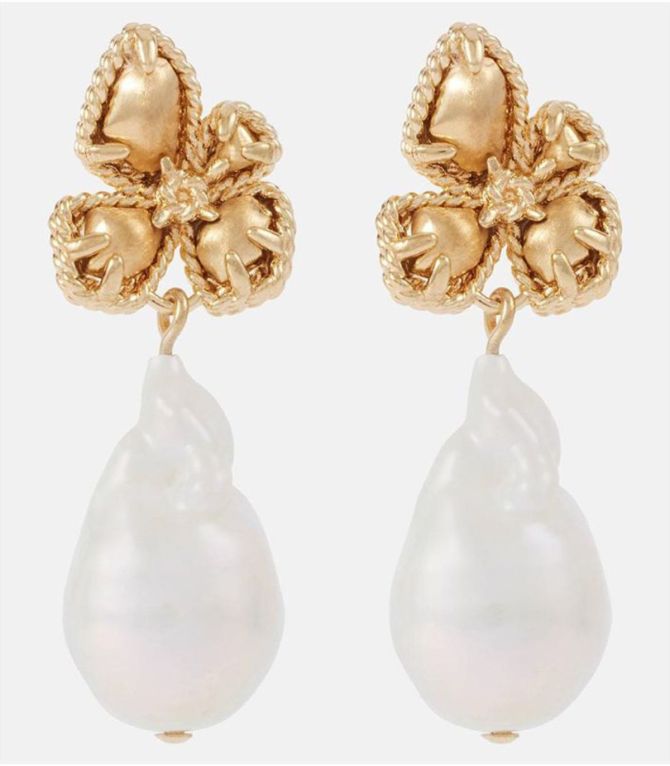 Aretes fancy flower