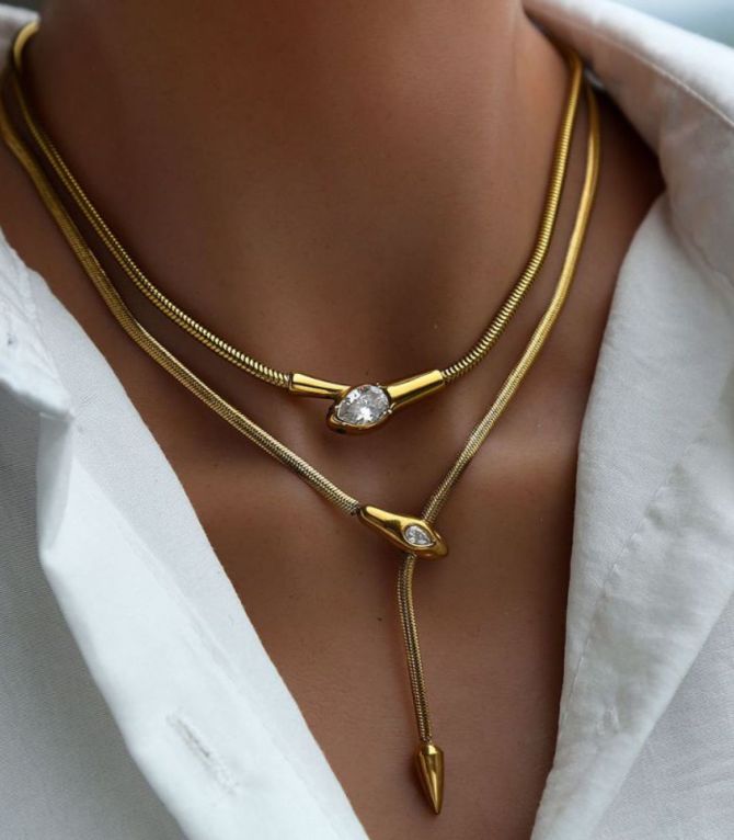 Collar snake pendiente