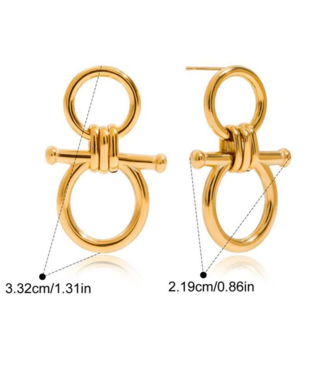 Aretes a gold