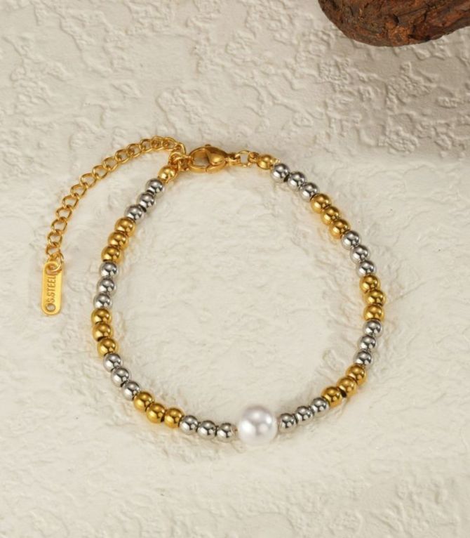 Brazalete perla multi