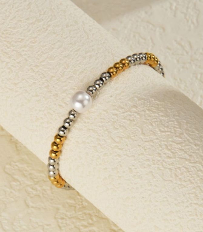 Brazalete perla multi