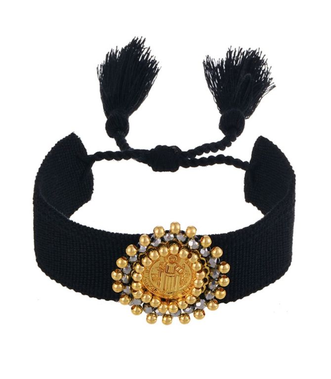 Brazalete San Benito negro