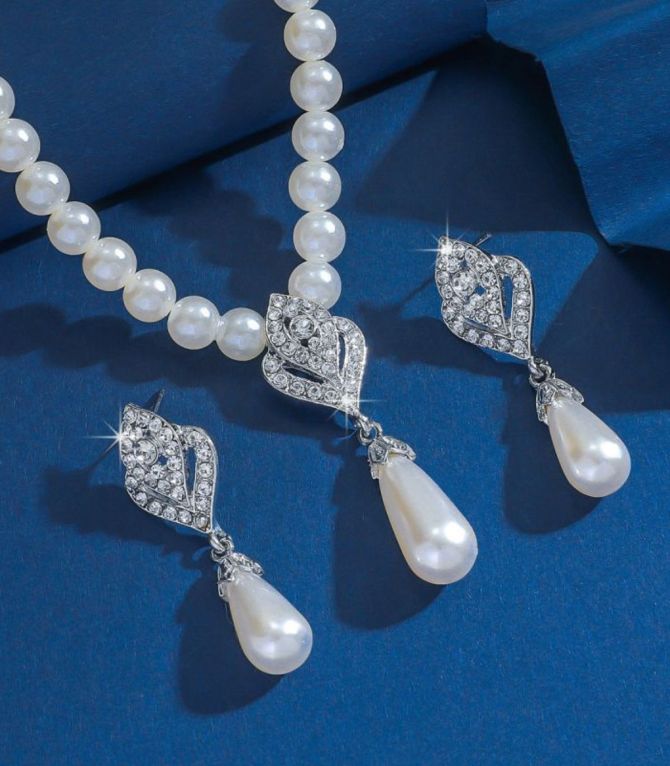 Set perlas diamonds