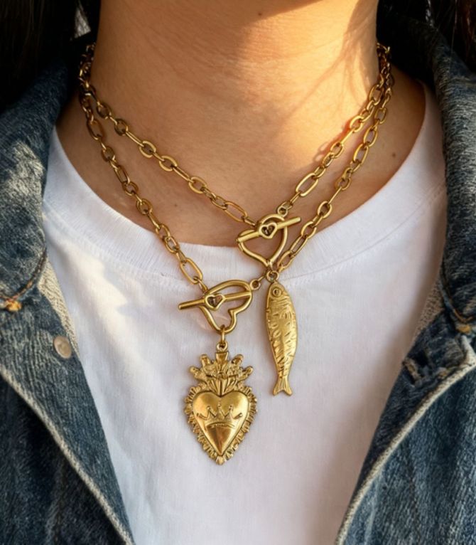 Collar Santo Corazón