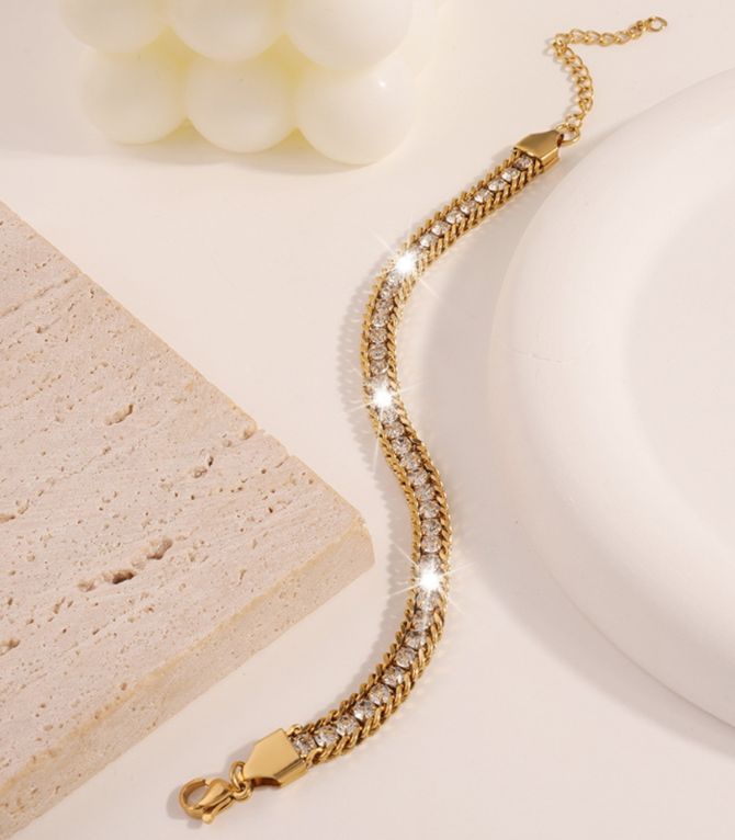 Brazalete diamonds clear