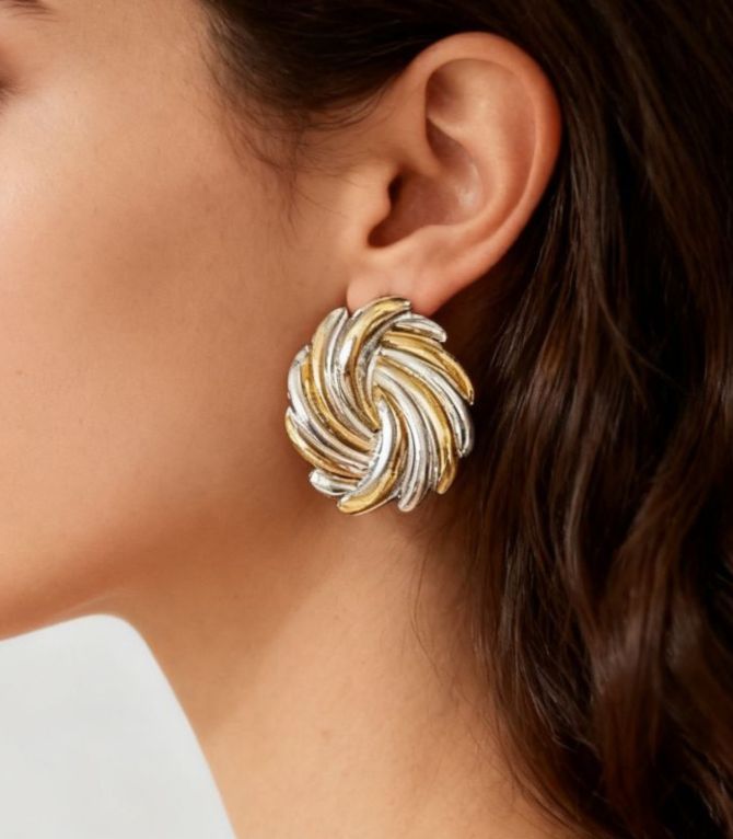 Aretes bicolor irregular