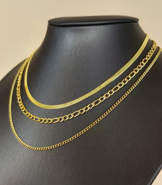 Collar multilayer chain