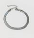Brazalete silver snake
