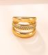 Anillo diamond encrusted multi