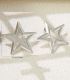 Aretes silver star