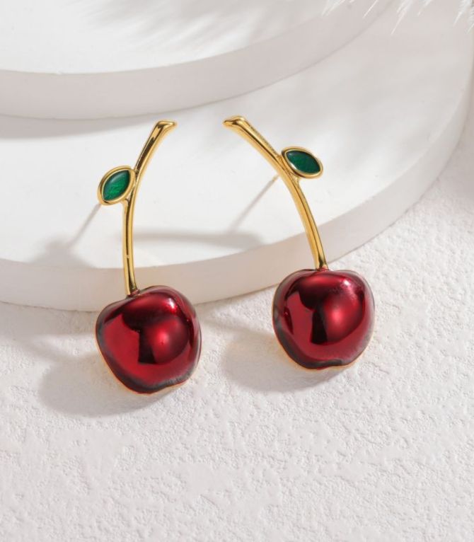 Aretes cherry