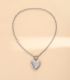 Collar silver love