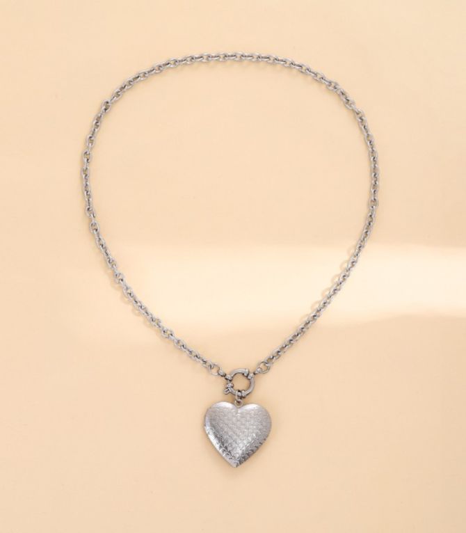 Collar silver love